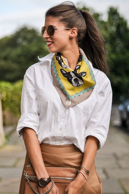 Accessorize with a Silk Scarf