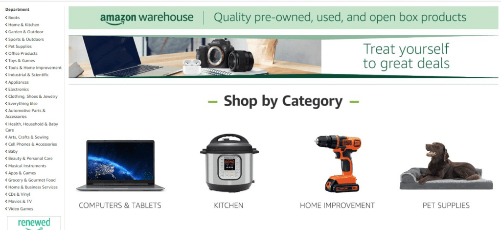 Check Out Amazon Warehouse Deals