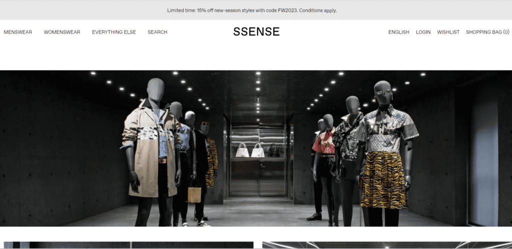 SSENSE's Montreal Store