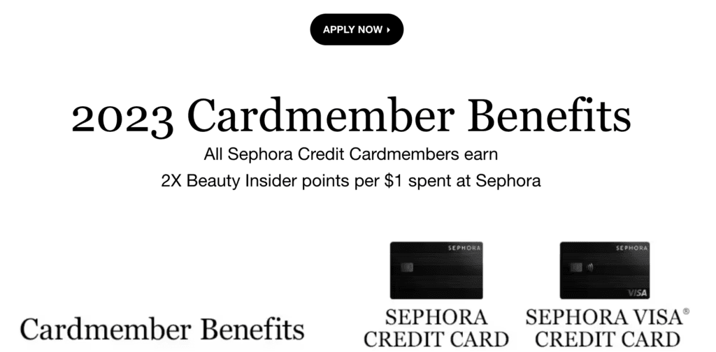 Sephora Credit Card Details 