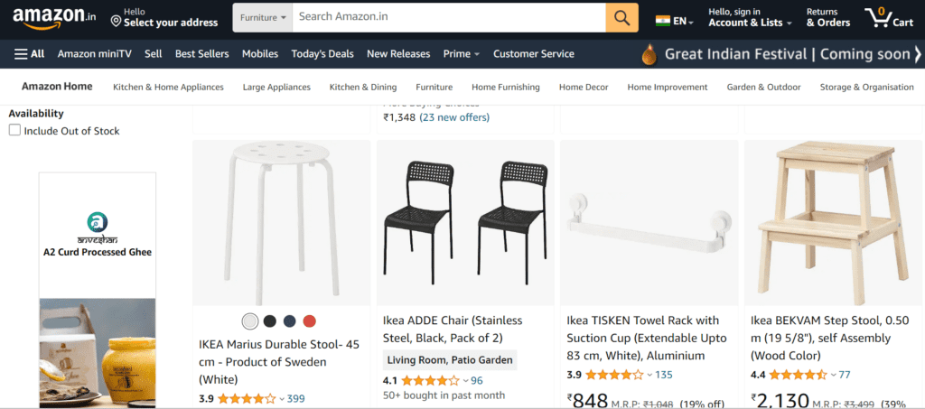 Find Half Price Ikea Items On Amazon