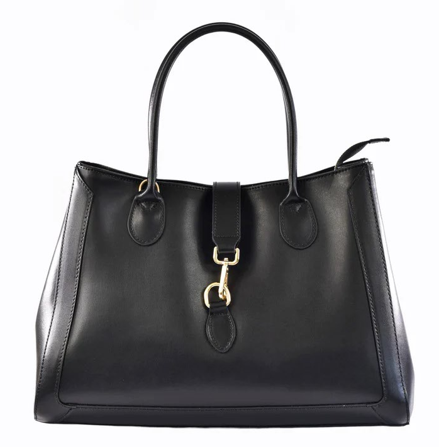 Chloe Bag in Black Brushed Leather