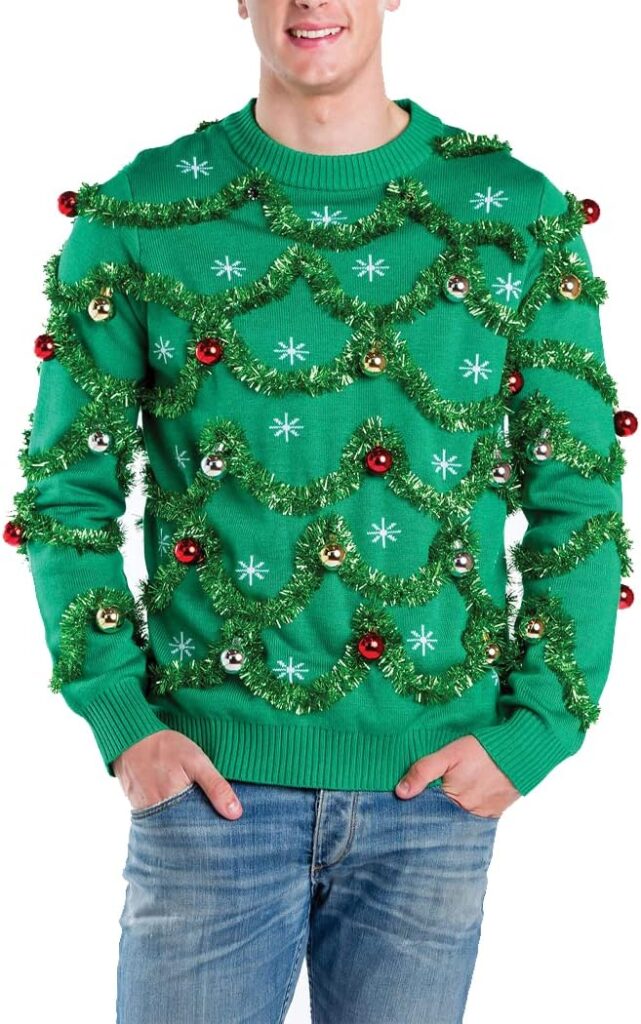 Festive Pom-Pom Sweater