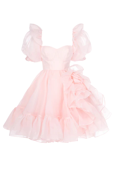Selkie Castle Pink Bebe Bloom Dress