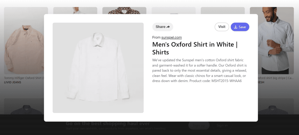 A Slim-Fit Oxford Shirt
