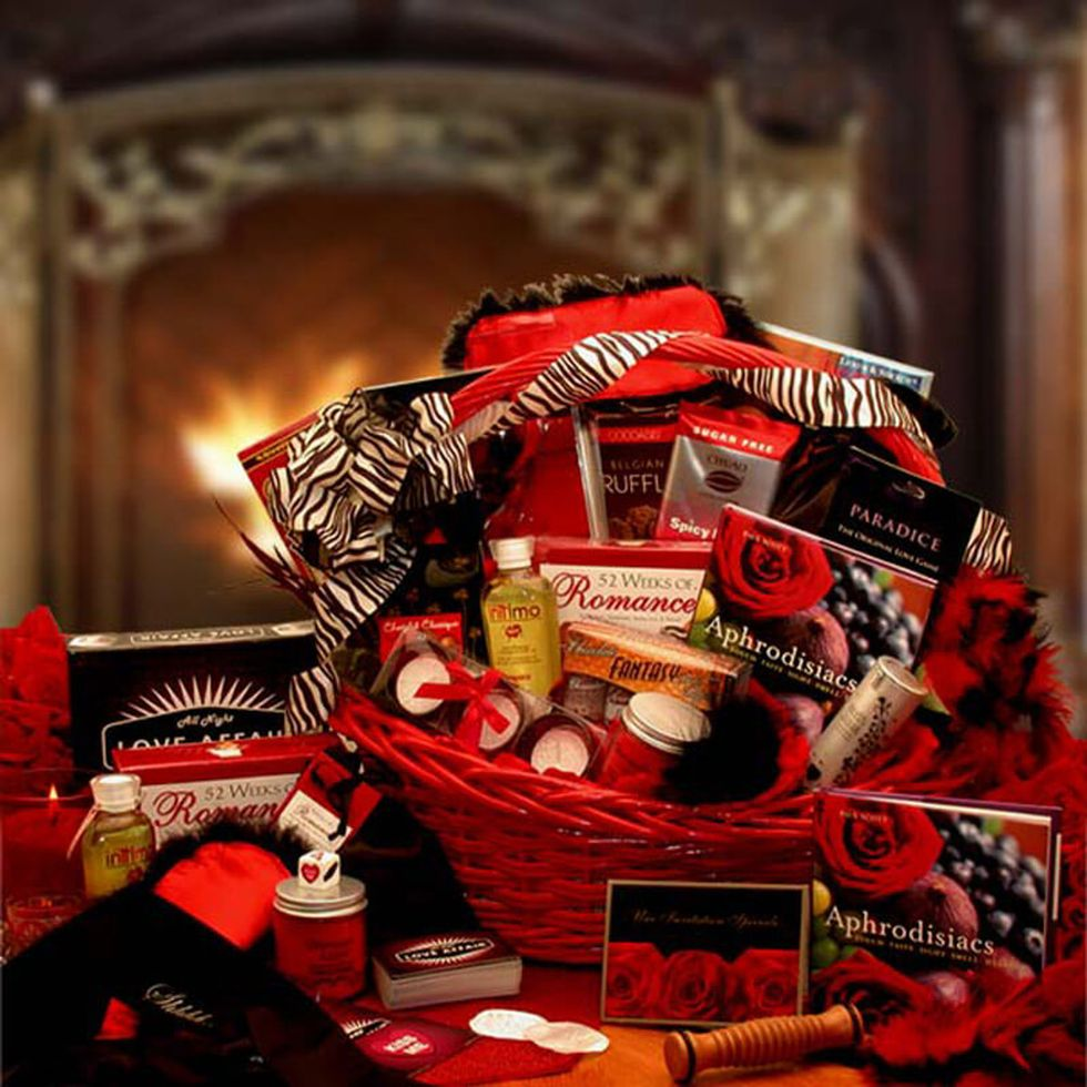Canterberry Gifts Naughty Nights Couples Romantic Gift Basket
