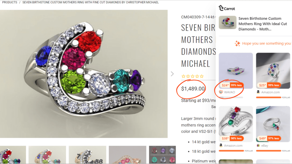 Explore and Purchase Precious Rings With Carrot