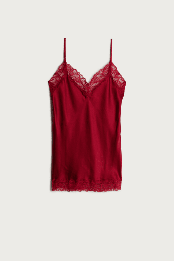 Intimissimi Lace and Silk Top