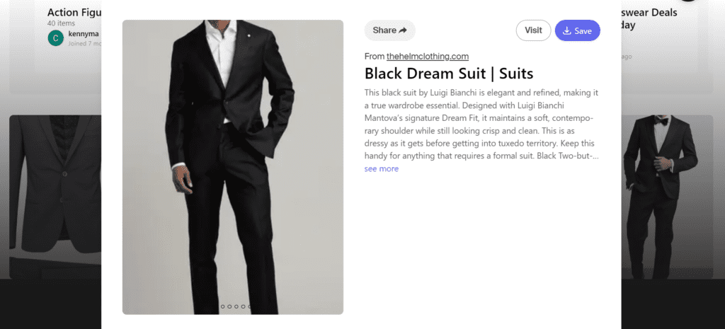 The Versatile Black Suit